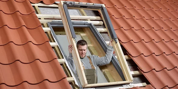 Montáž strešných okien